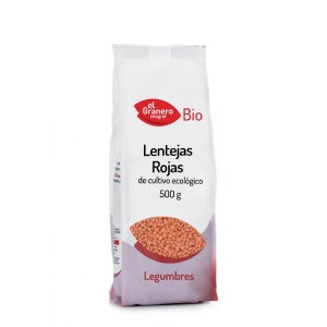LENTEJAS ROJAS BIO 500 GR