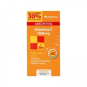 ARKOVITAL VIT C + ZINC 40...