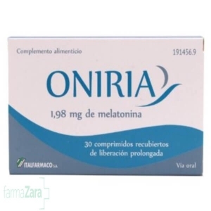 ONIRIA 30 COMPRIMIDOS